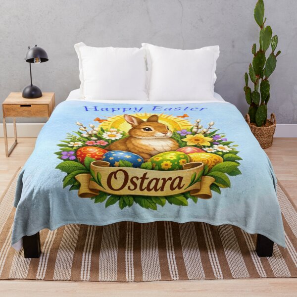 Item preview, Easter Ostara Blessings – Spring Renewal Rabbit designed and sold by MysticOzzy.