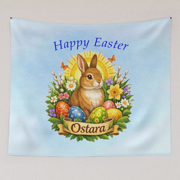 Item preview, Easter Ostara Blessings – Spring Renewal Rabbit designed and sold by MysticOzzy.