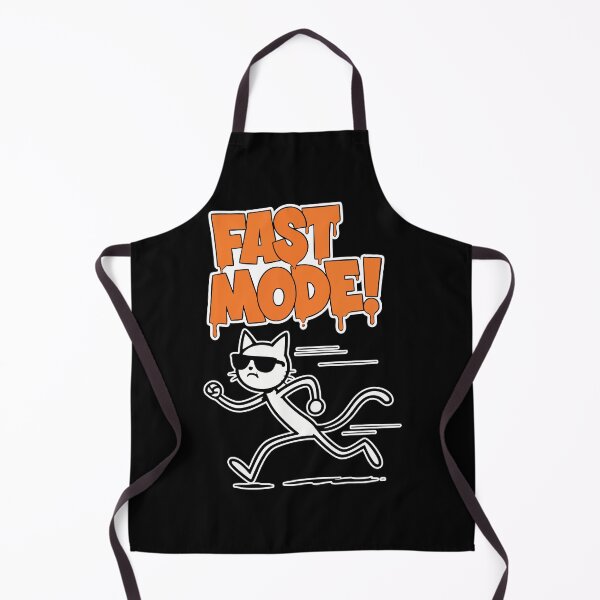 Item preview, Fast Mode! Running Cat Cool Sunglasses Cartoon designed and sold by Taridesign.