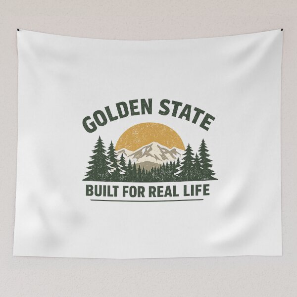 Item preview, California State Built For Real Life designed and sold by BlackRockX.