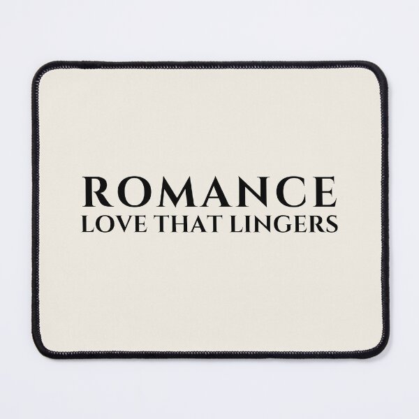 Item preview, Romance Typography – Love That Lingers Minimalist Design designed and sold by PKDWriterMerch.