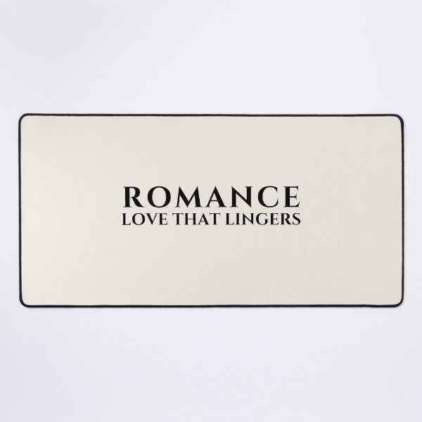 Item preview, Romance Typography – Love That Lingers Minimalist Design designed and sold by PKDWriterMerch.