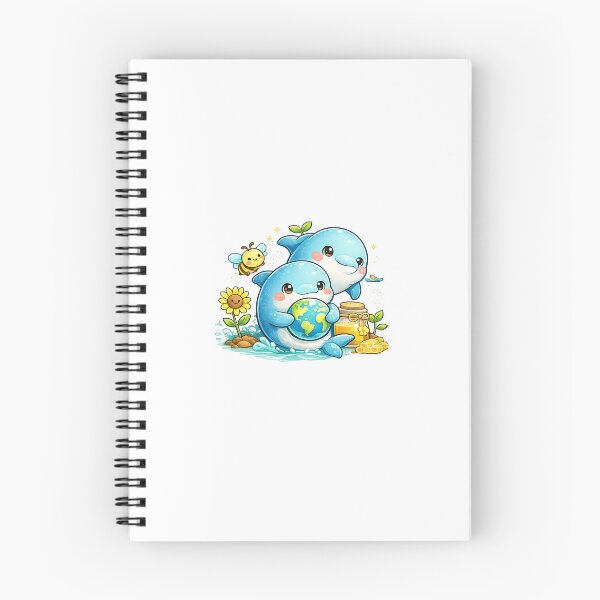 Item preview, Cute Eco Dolphin Holding Earth designed and sold by oli-ml.