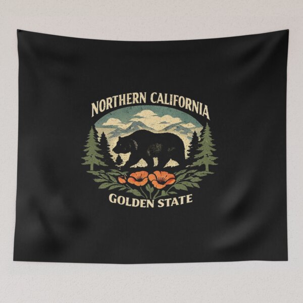 Item preview, Northern California designed and sold by BlackRockX.