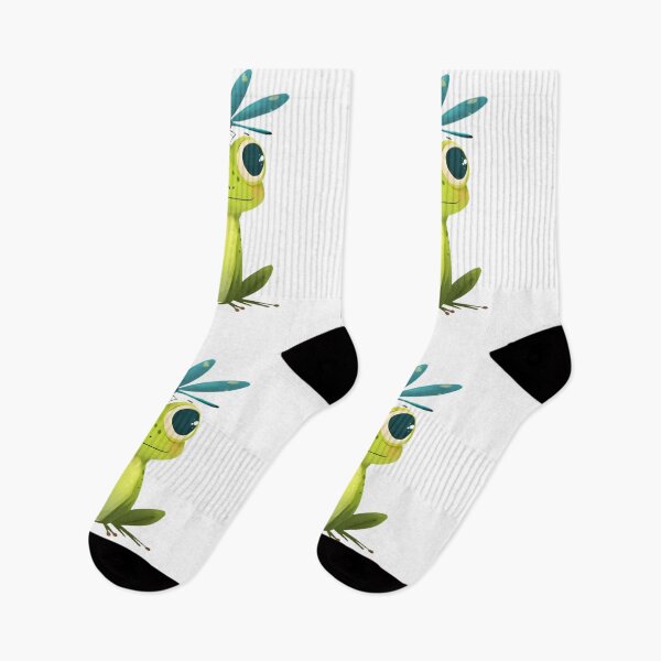 Item preview, Frog & Dragonfly Squad designed and sold by Retro Whimsy.