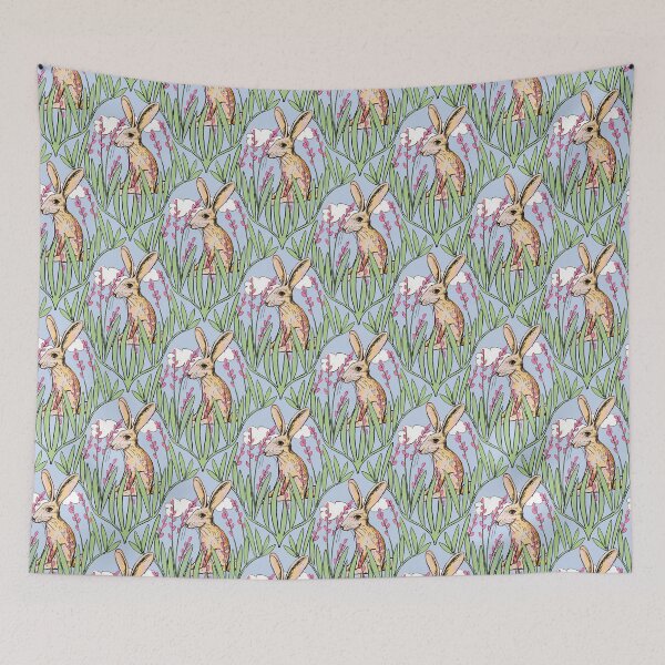 Item preview, Rabbit in the Weeds designed and sold by susanzb.