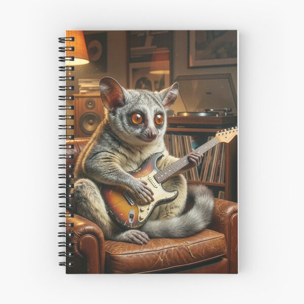 Item preview, Bush Baby Plays His Electric Guitar designed and sold by Tridentulus.