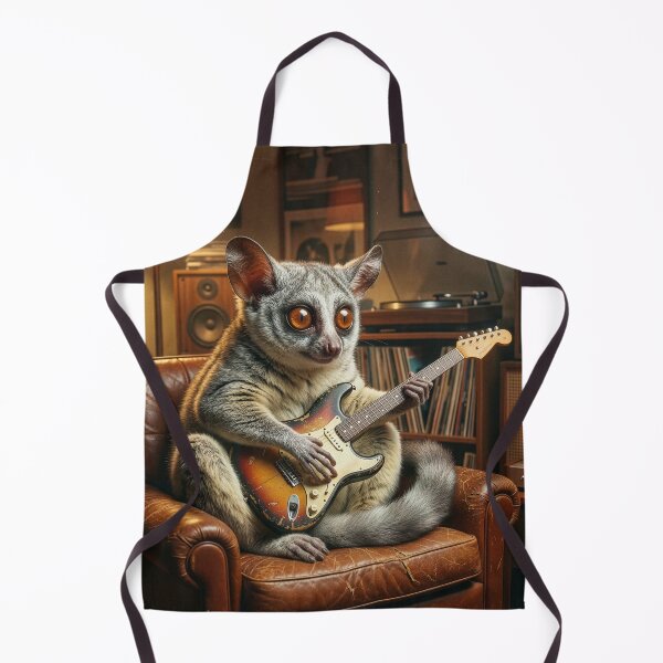 Item preview, Bush Baby Plays His Electric Guitar designed and sold by Tridentulus.