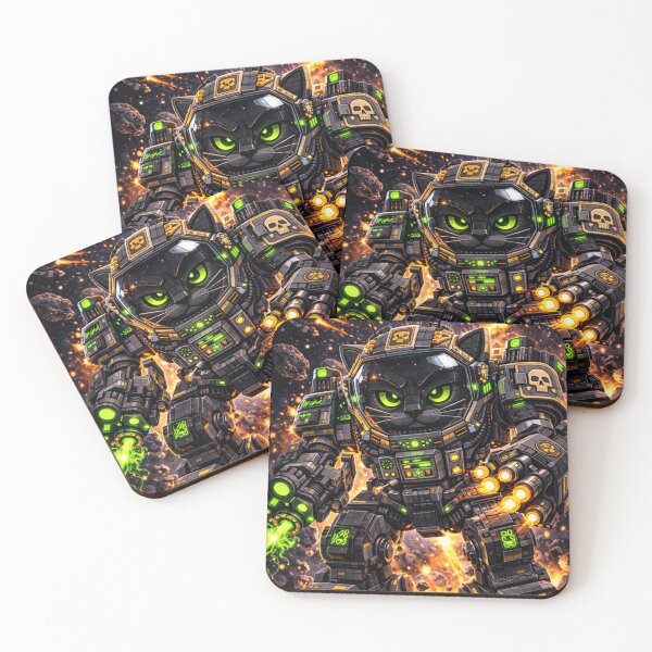 Item preview, Obsidian Circuit Cat designed and sold by FontheadArt.