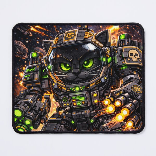 Item preview, Obsidian Circuit Cat designed and sold by FontheadArt.