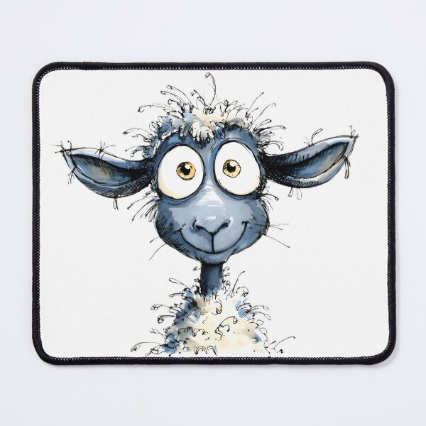 Item preview, Funny Little Sheep designed and sold by Retro Whimsy.
