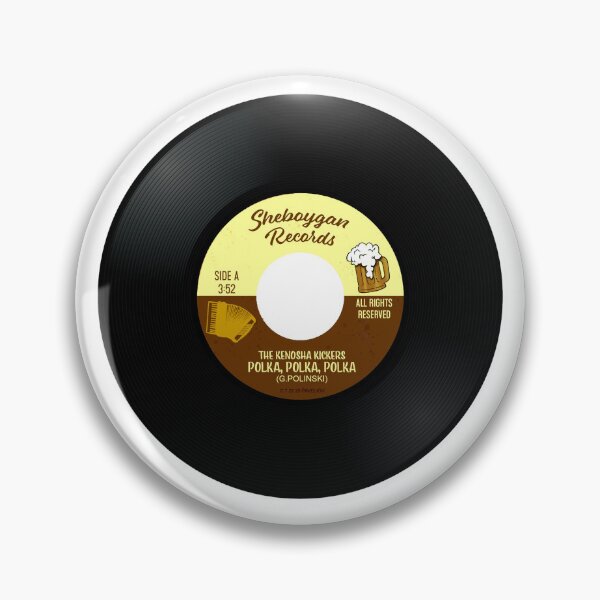 Item preview, Polka Polka Polka 45 designed and sold by Normbot2000.