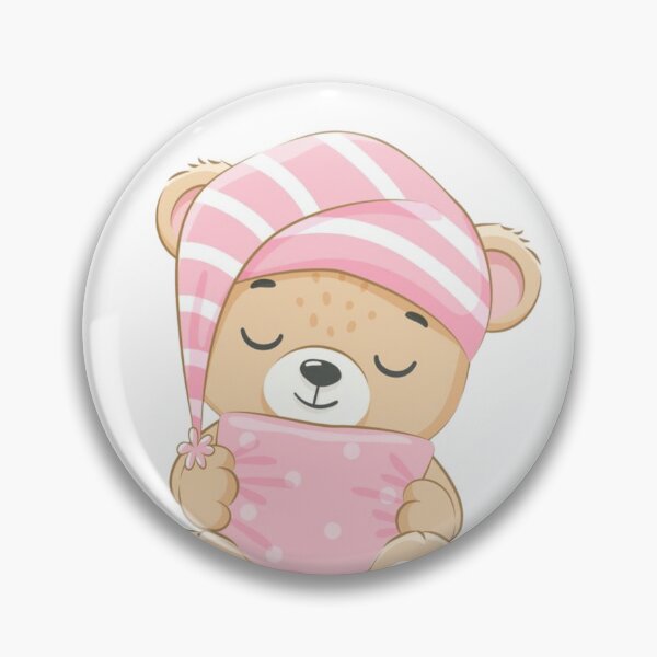 Item preview,  Cute Sleeping Bear – Kawaii Cozy Pastel Illustration designed and sold by Shopchid.