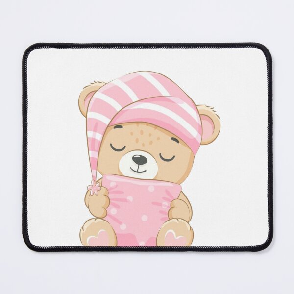 Item preview, Cute Sleeping Bear – Kawaii Cozy Pastel Illustration designed and sold by Shopchid.