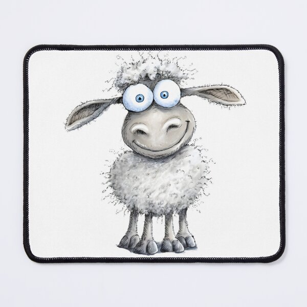 Item preview, Funny Little Sheep designed and sold by Retro Whimsy.