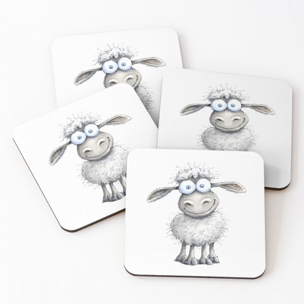Item preview, Funny Little Sheep designed and sold by Retro Whimsy.