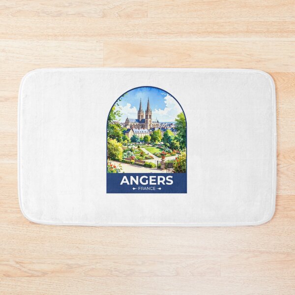 Item preview, Angers France Travel Sticker designed and sold by TulipaGraphics.