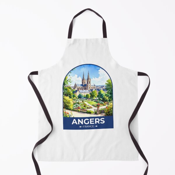 Item preview, Angers France Travel Sticker designed and sold by TulipaGraphics.