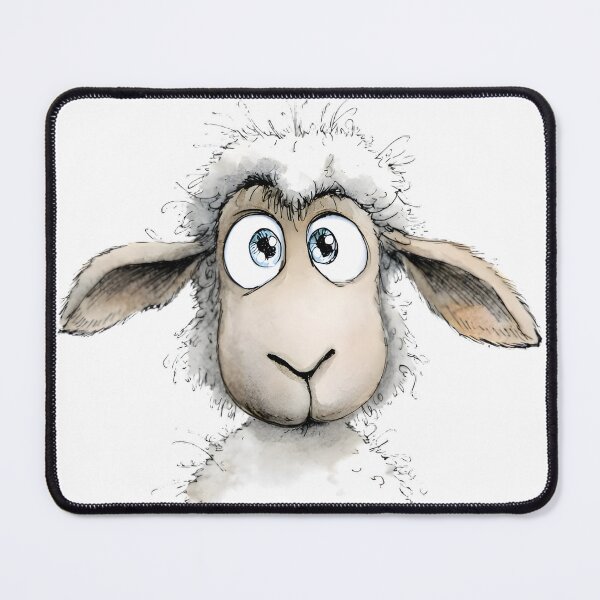 Item preview, Funny Little Sheep designed and sold by Retro Whimsy.