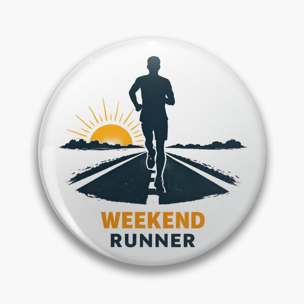 Item preview, Weekend Runner Minimal Sport Graphic designed and sold by WorkXPlay.