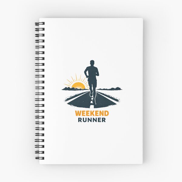 Item preview, Weekend Runner Minimal Sport Graphic designed and sold by WorkXPlay.