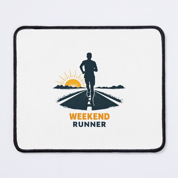 Item preview, Weekend Runner Minimal Sport Graphic designed and sold by WorkXPlay.