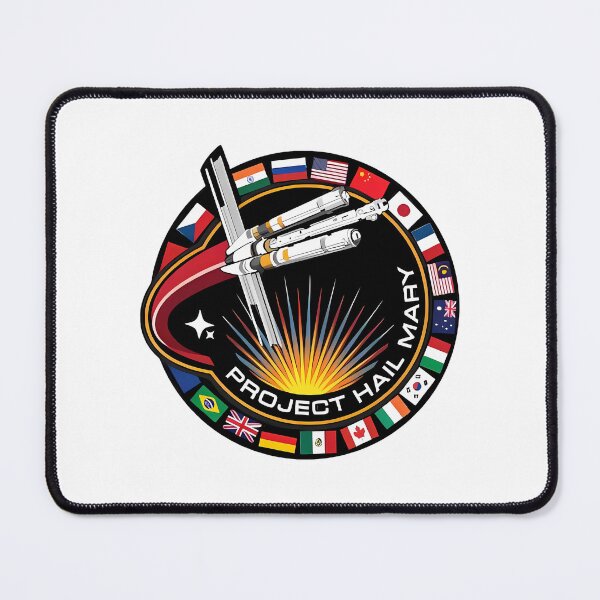 Item preview, Hail Mary Mission Patch designed and sold by delllsdesigns.