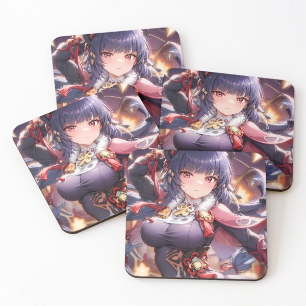 Item preview, Yun Jin Genshin Impact Fiery Opera Night Pose designed and sold by mildaclairmo.