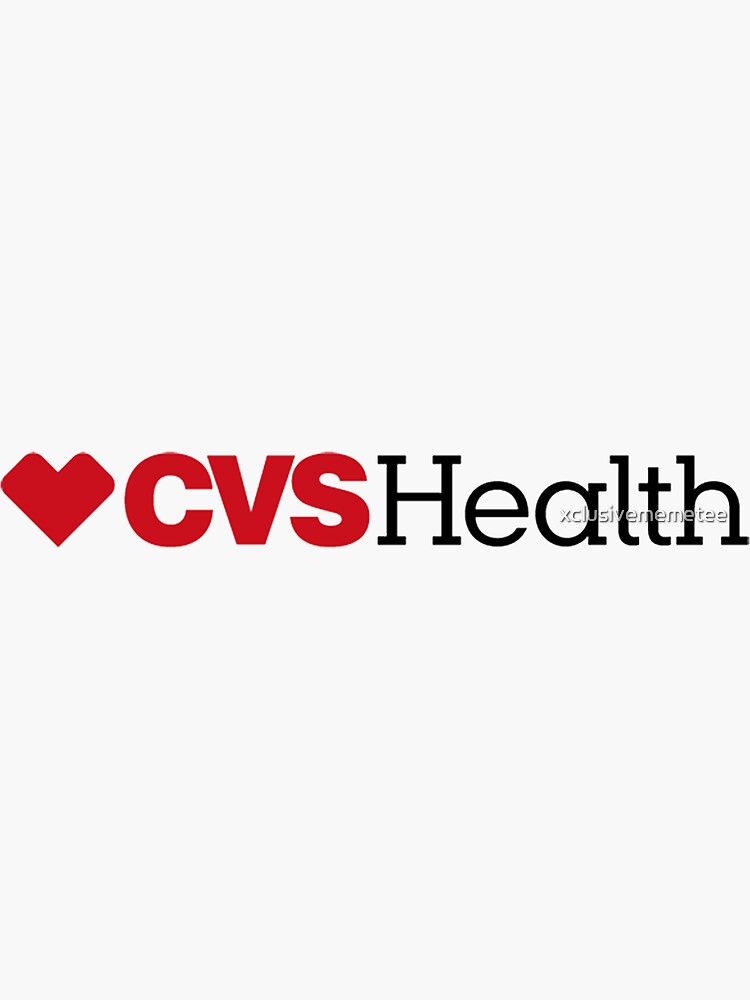 "CVS Health Pharmacy TShirt" Sticker for Sale by xclusivememetee