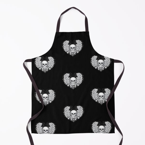 Item preview, Gothic Skull Rose Heart designed and sold by CyrilloArt.