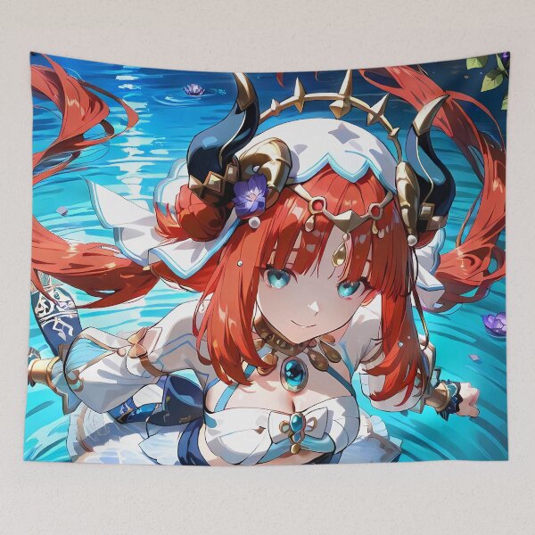 Item preview, Nilou Genshin Impact Lotus Water Glow designed and sold by mildaclairmo.