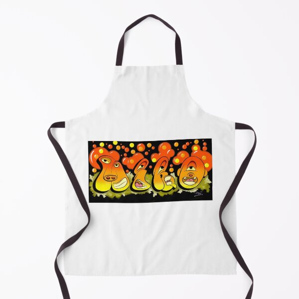 Item preview, Mizo Character Graffiti Fire Art designed and sold by ArteMyM.