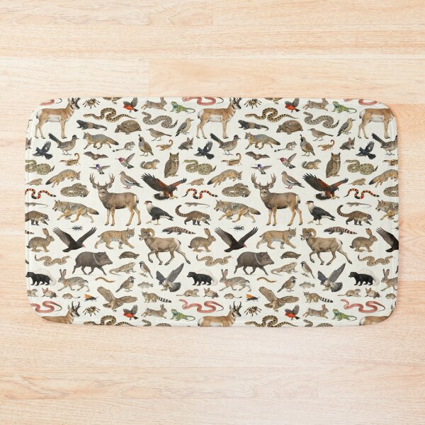 Item preview, Animals of the Sonoran Desert Retro Wildlife Chart designed and sold by kakarikihill.