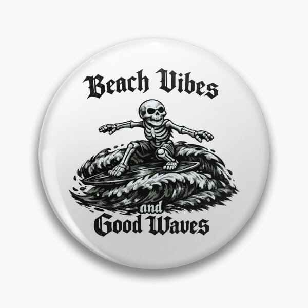 Item preview, Beach Vibes and Good Waves designed and sold by LuveraxArt.