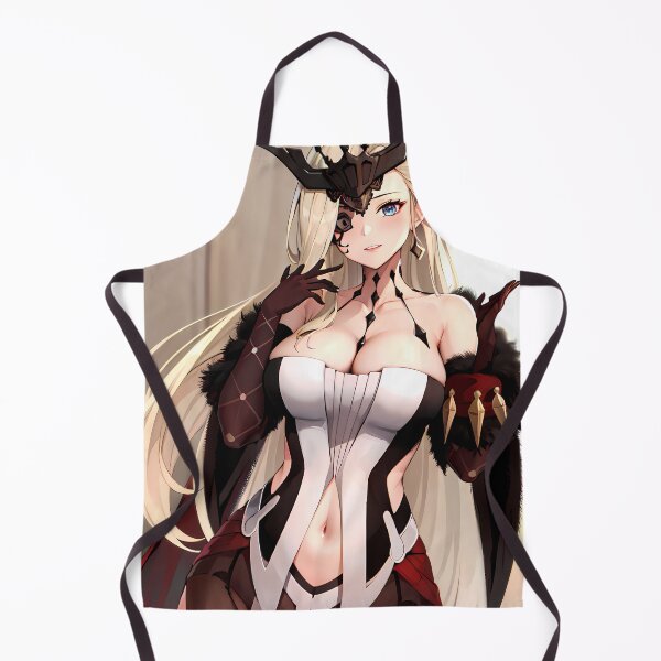 Item preview, Signora Genshin Impact Royal Chamber Look With Black Crown Mask designed and sold by mildaclairmo.