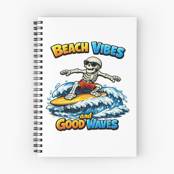 Item preview, Beach Vibes and Good Waves designed and sold by LuveraxArt.