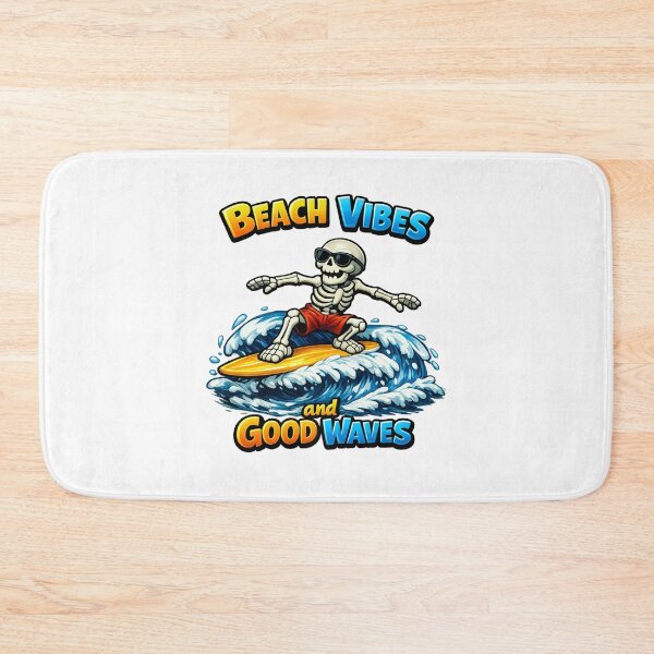Item preview, Beach Vibes and Good Waves designed and sold by LuveraxArt.