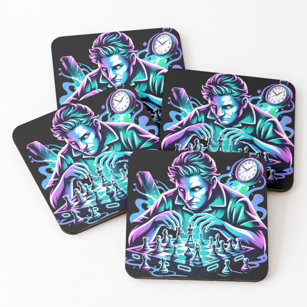 Item preview, Chess Now Life Later Neon Strategy Design designed and sold by ArdjaN_PL.