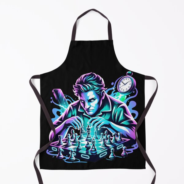 Item preview, Chess Now Life Later Neon Strategy Design designed and sold by ArdjaN_PL.