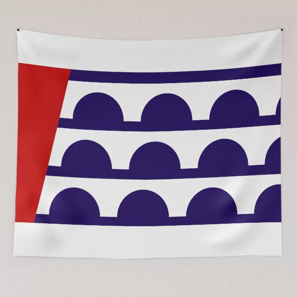 Item preview, City of Des Moines Flag - Iowa Capital & Bridge City Pride designed and sold by NTGUILTY.