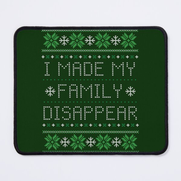 Item preview, Disappear Ugly Christmas Sweater designed and sold by Normbot2000.
