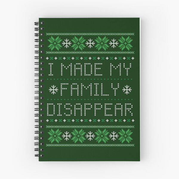 Item preview, Disappear Ugly Christmas Sweater designed and sold by Normbot2000.