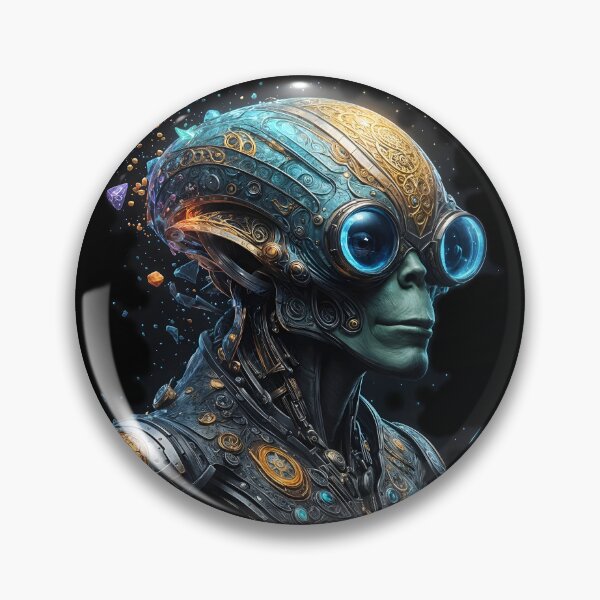 Item preview, Azure Master: Jewelry Futurism designed and sold by KunstGeist.