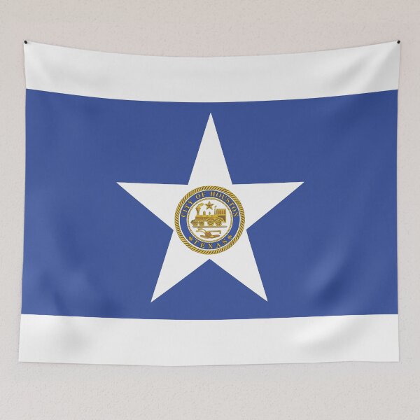 Item preview, City of Houston Flag - Texas Space City & Bayou Heritage designed and sold by NTGUILTY.