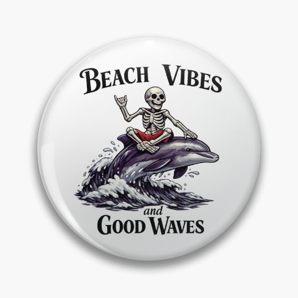 Item preview, Beach Vibes and Good Waves designed and sold by LuveraxArt.