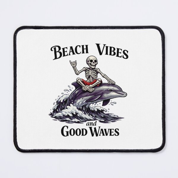 Item preview, Beach Vibes and Good Waves designed and sold by LuveraxArt.