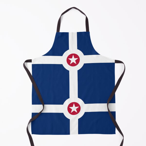 Item preview, City of Indianapolis Flag - Indiana Circle City & Crossroads Pride designed and sold by NTGUILTY.