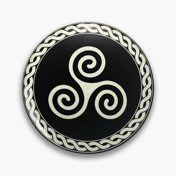 Item preview, Celtic Triskelion Symbol Minimalist Ancient Spiral Design designed and sold by Fradikal.