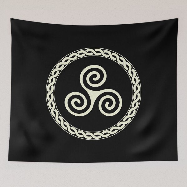 Item preview, Celtic Triskelion Symbol Minimalist Ancient Spiral Design designed and sold by Fradikal.
