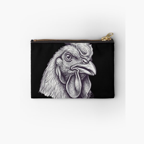 Item preview, Vintage Chicken Head Engraving Illustration | Farm Animal Line Art Design designed and sold by LittleLoopArt.